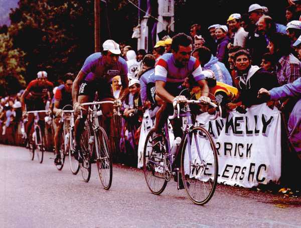 Hinault in action at Sallanches